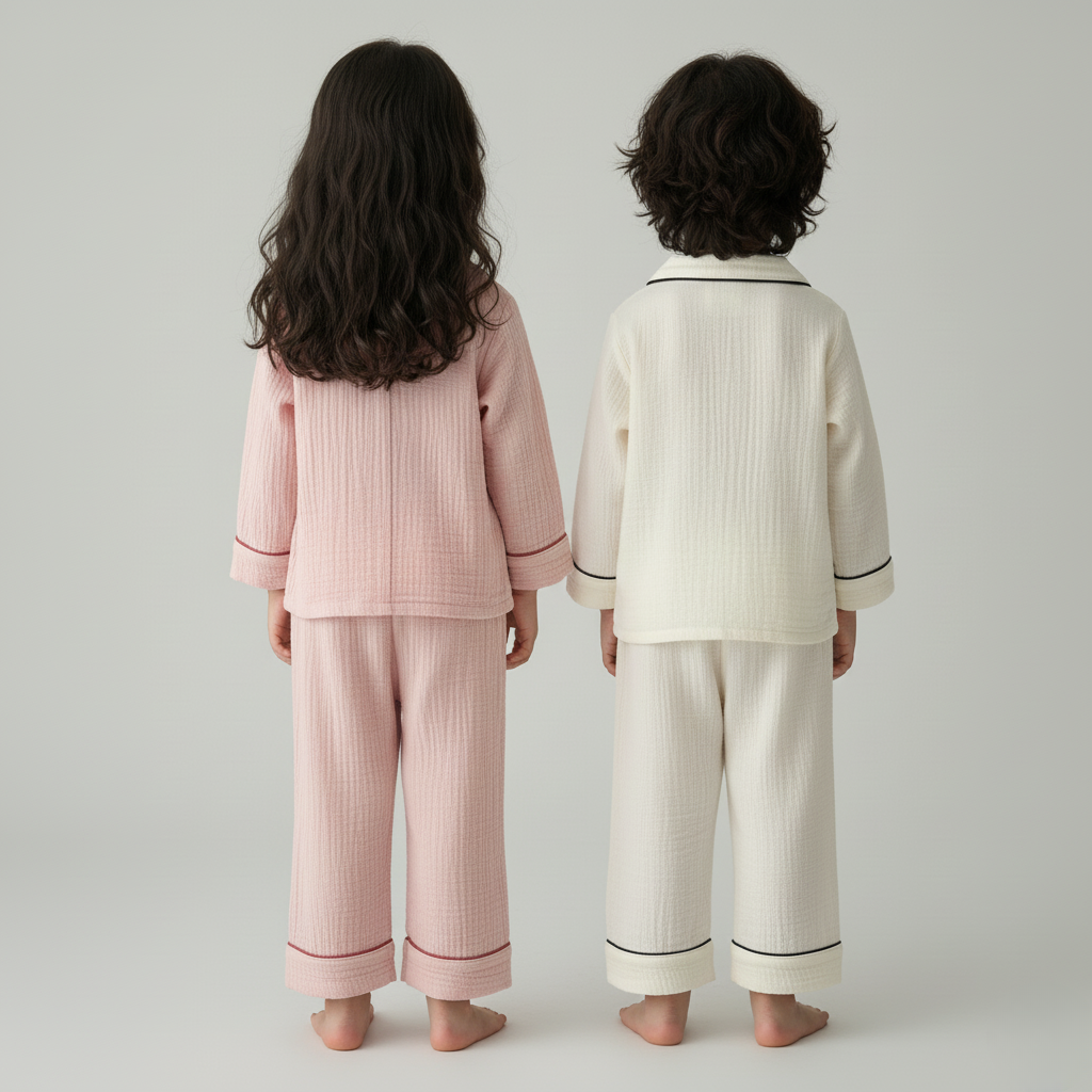 Pyjama Chic Enfant – Ensemble Élégant et Confortable