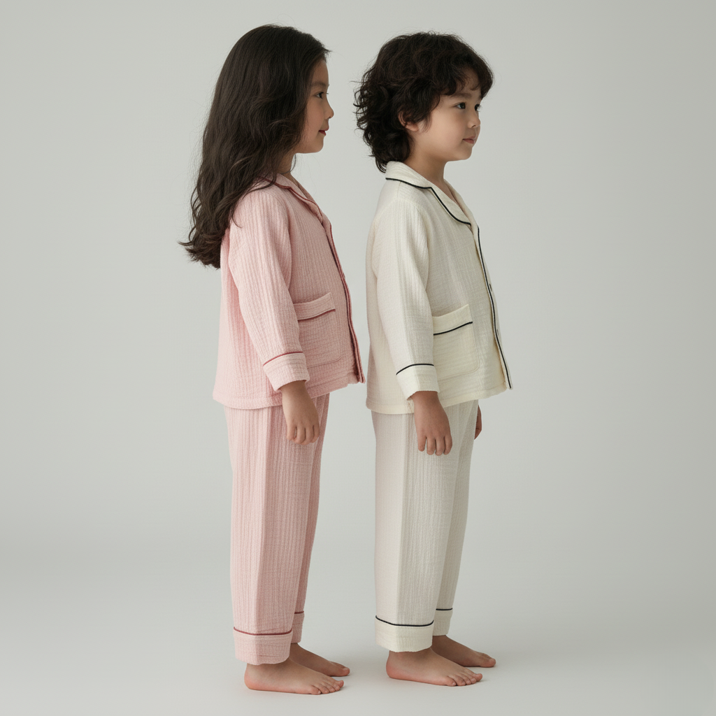 Pyjama Chic Enfant – Ensemble Élégant et Confortable