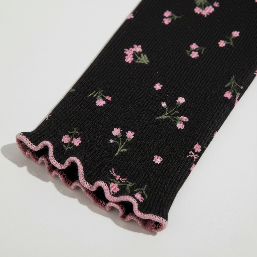 Pyjama Femme Confortable – Ensemble Fleuri Manches Longues & Pantalon