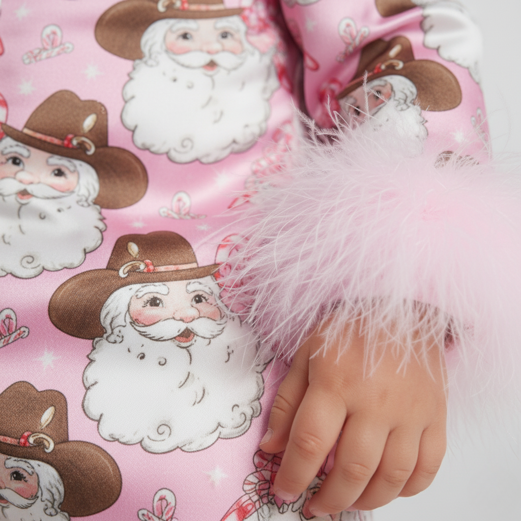 Pyjama Bébé Noël – Ensemble Festif avec Motifs d’Hiver