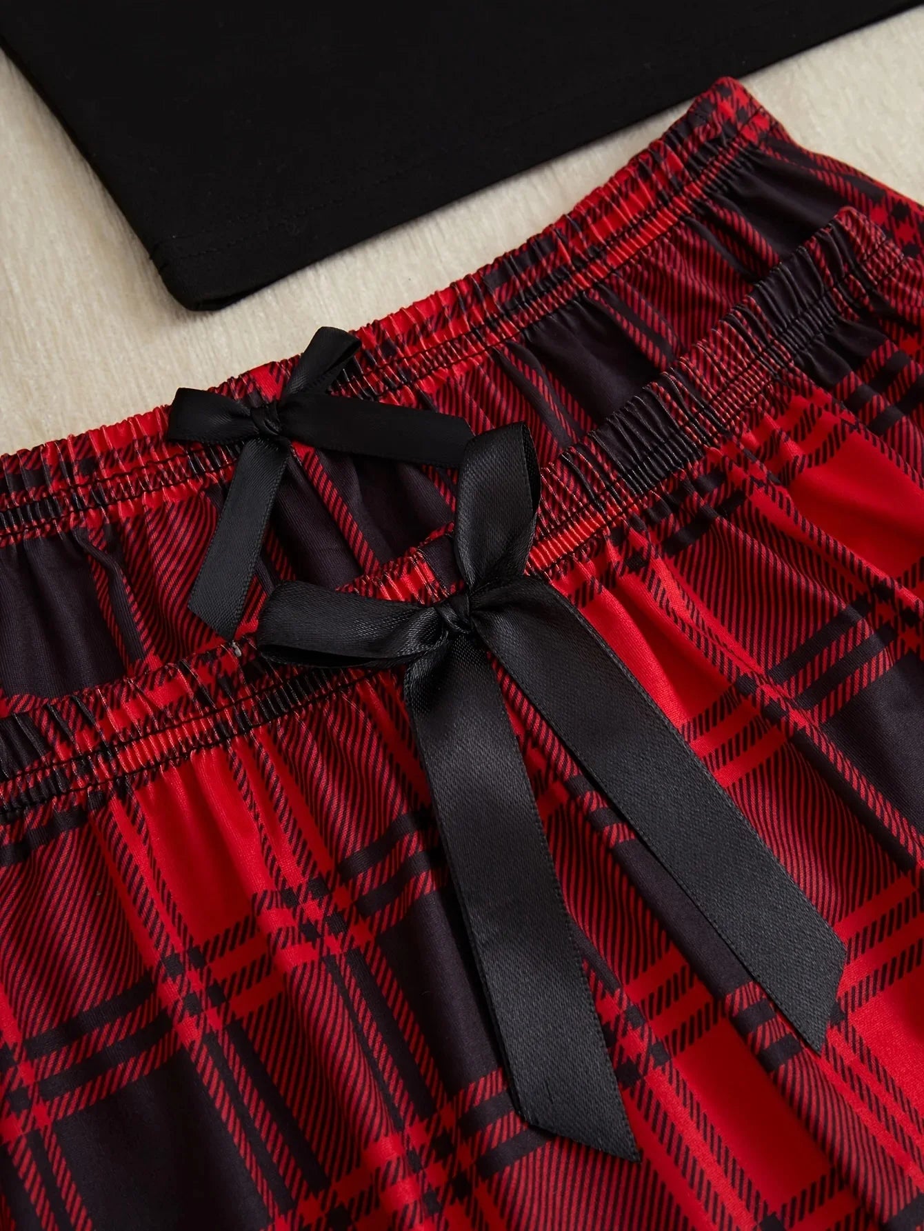 Pyjama Femme Hiver Polaire – Ensemble Chaud et Doux à Carreaux