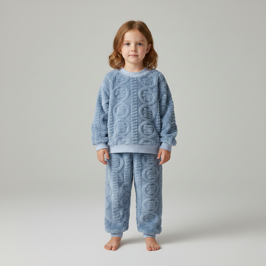 Pyjama Pilou Pilou Enfant – Ensemble Doux et Moelleux pour l’Hiver