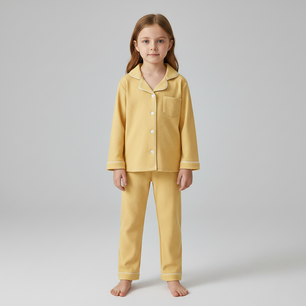 Pyjama Velours Enfant – Ensemble Chaud et Douillet pour l’Hiver