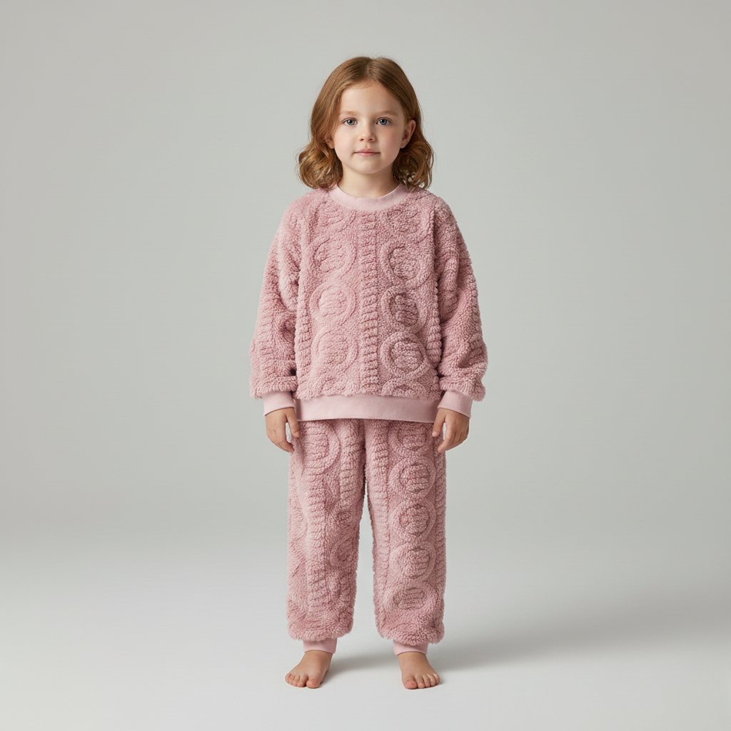 Pyjama Pilou Pilou Enfant – Ensemble Doux et Moelleux pour l’Hiver