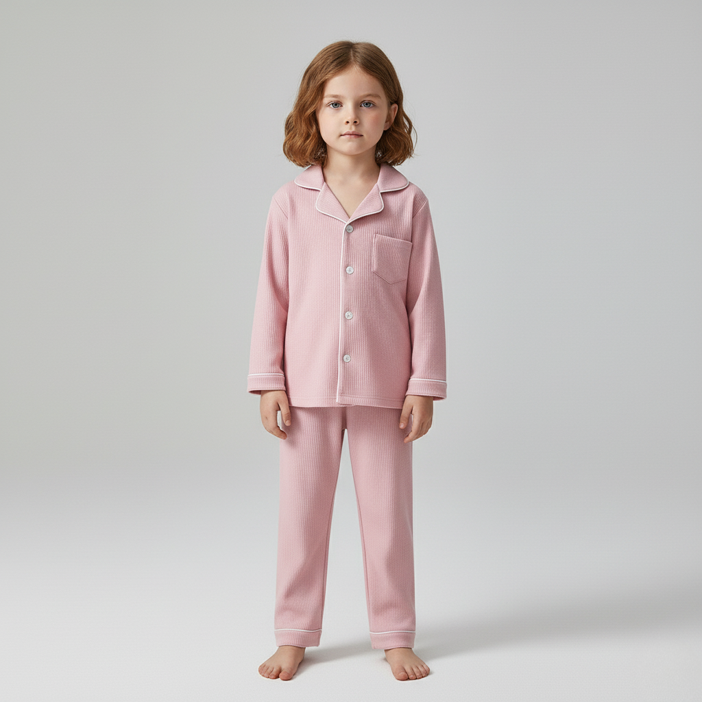 Pyjama Velours Enfant – Ensemble Chaud et Douillet pour l’Hiver