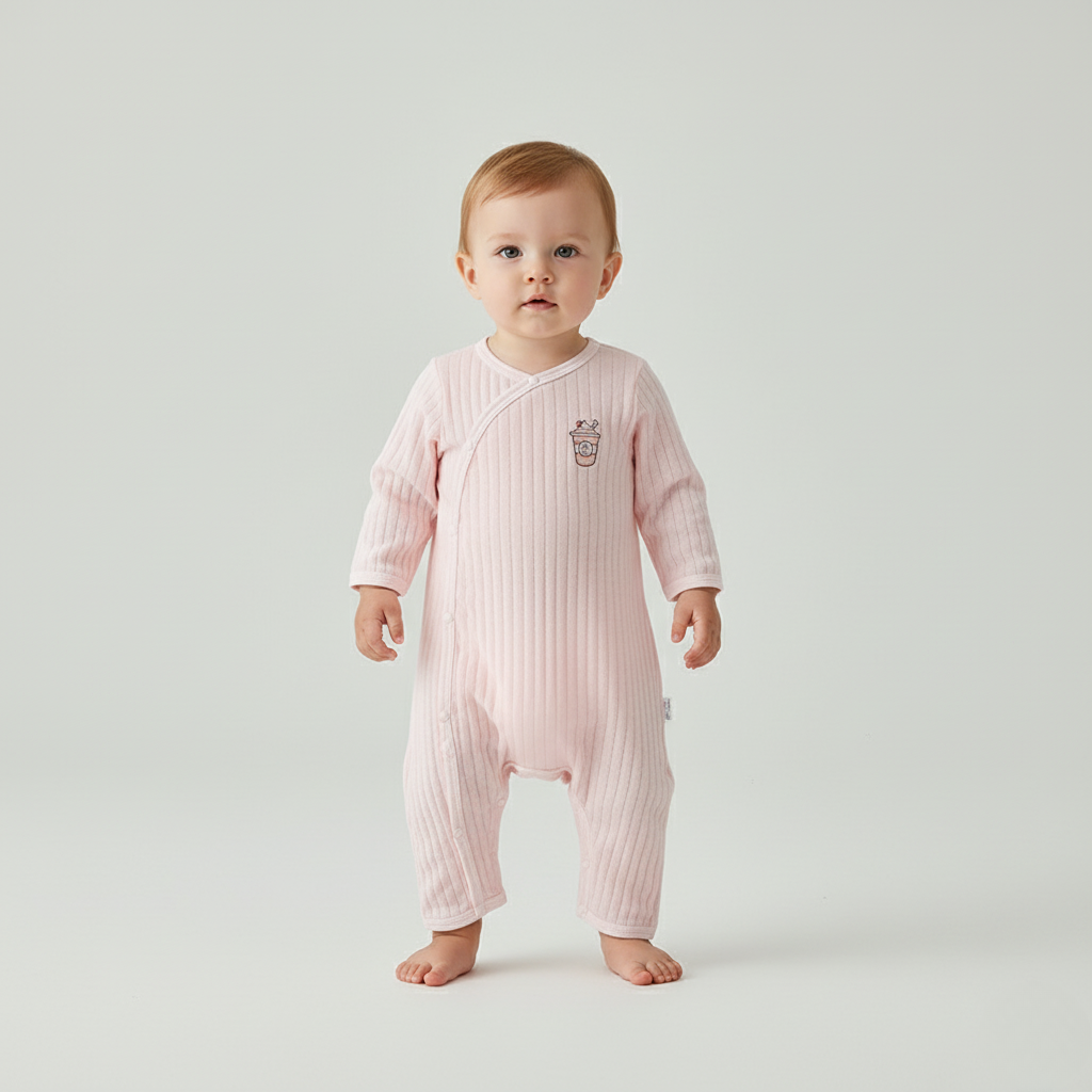Pyjama Bébé Coton – Grenouillère Douce et Respirante