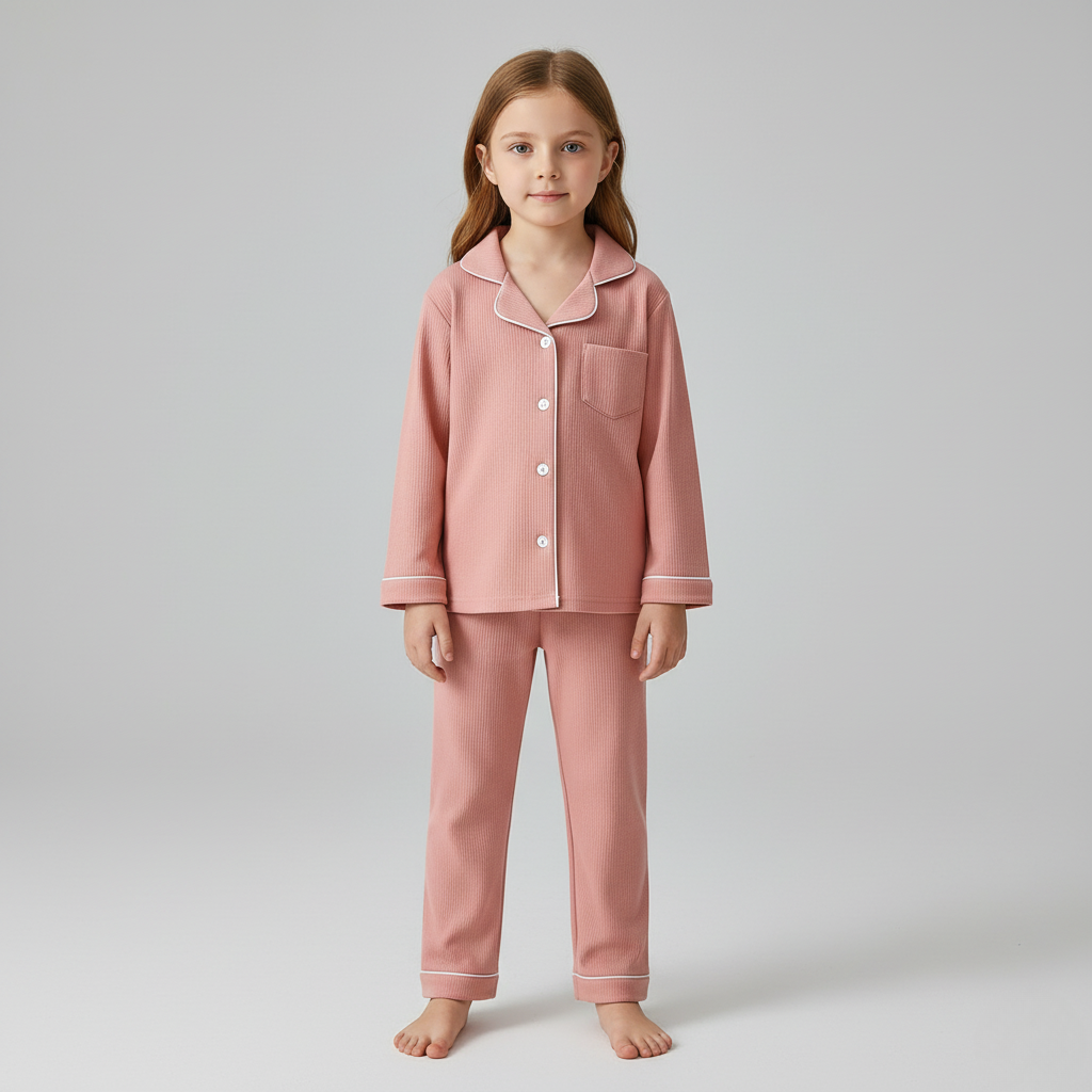 Pyjama Velours Enfant – Ensemble Chaud et Douillet pour l’Hiver