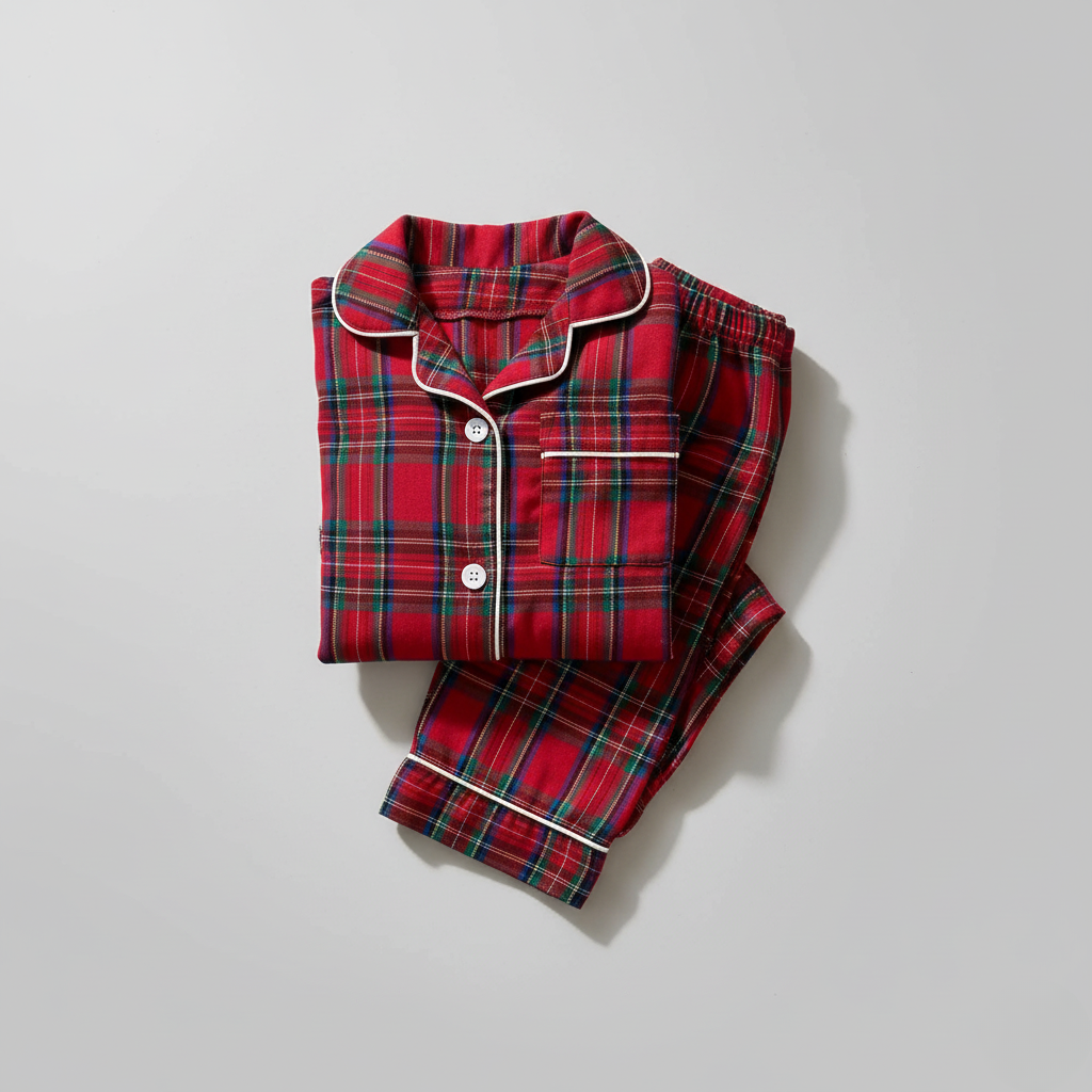 Pyjama Carreaux Enfant – Ensemble Classique Confortable