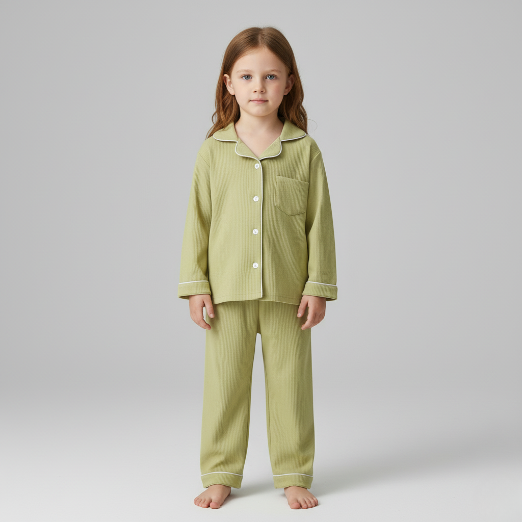 Pyjama Velours Enfant – Ensemble Chaud et Douillet pour l’Hiver