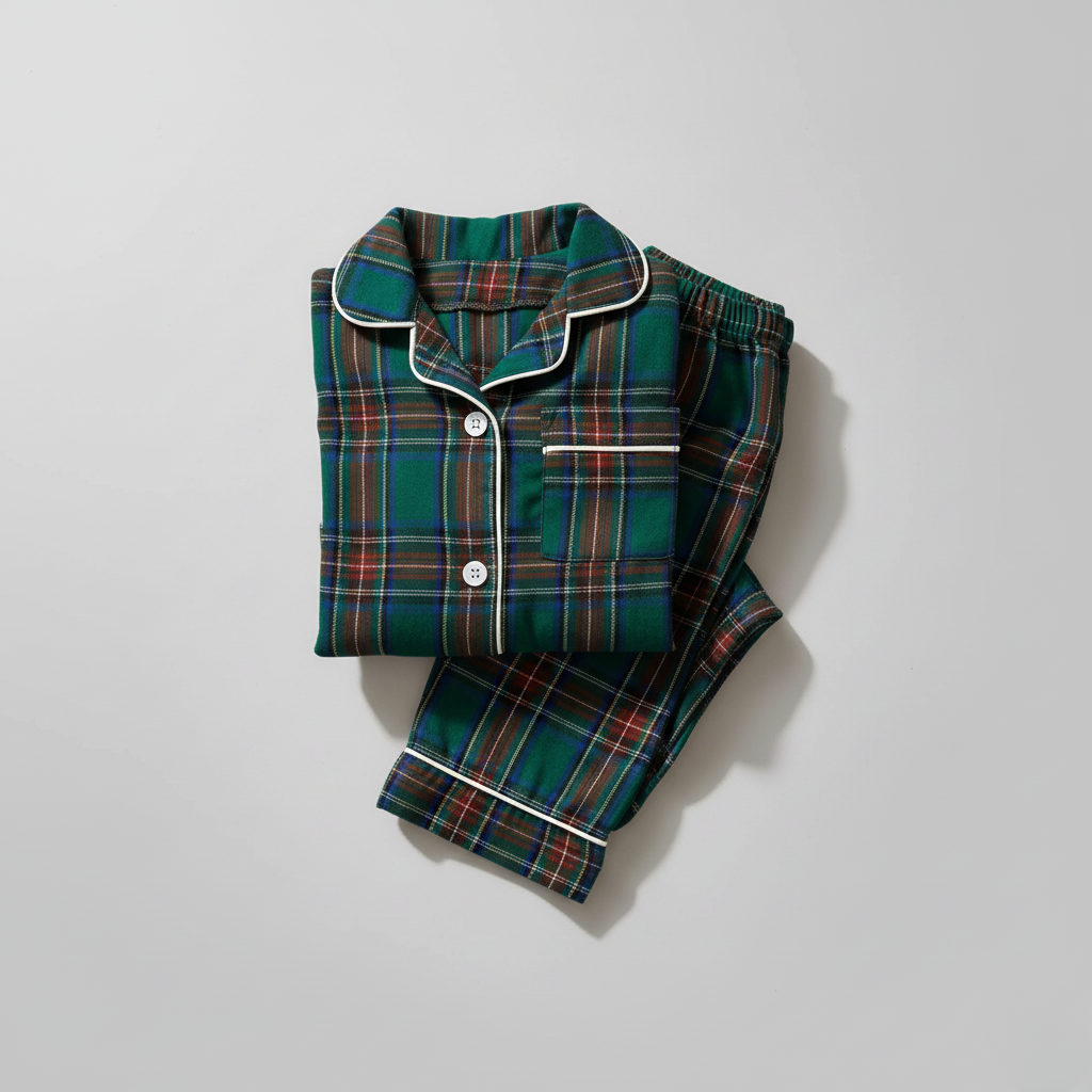 Pyjama Carreaux Enfant – Ensemble Classique Confortable