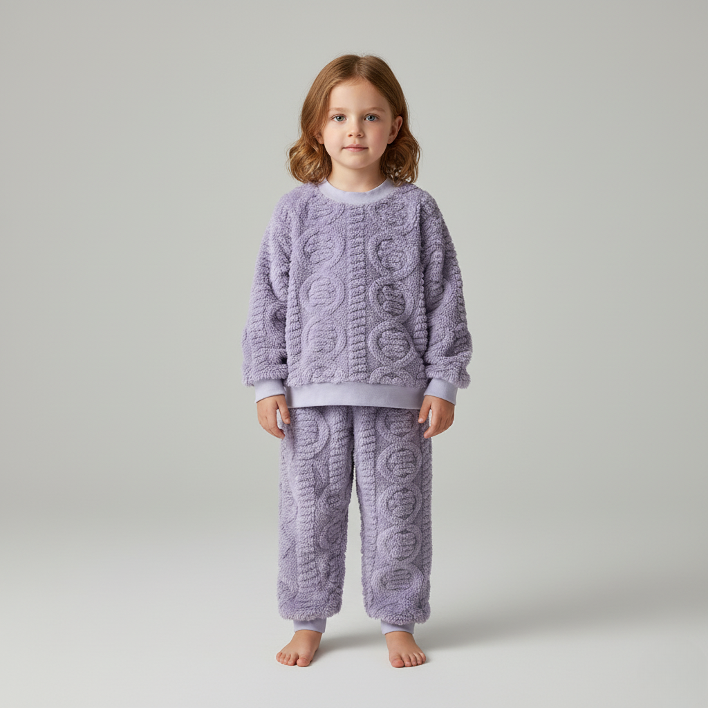 Pyjama Pilou Pilou Enfant – Ensemble Doux et Moelleux pour l’Hiver