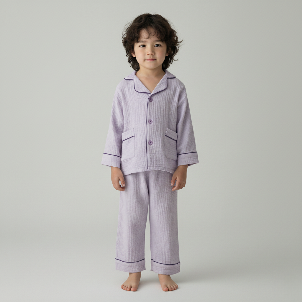 Pyjama Chic Enfant – Ensemble Élégant et Confortable